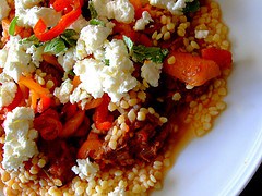 Greekish Lamb Pasta