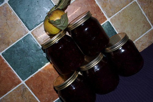 Apple & Tayberry Jam and Victoria Sponge