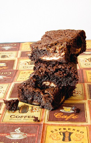 Chocolate Orange Cheesecake Brownies