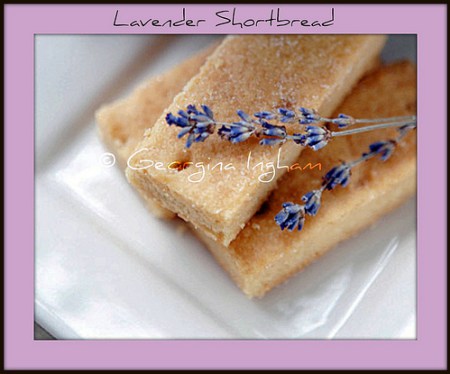 Lavender Shortbread