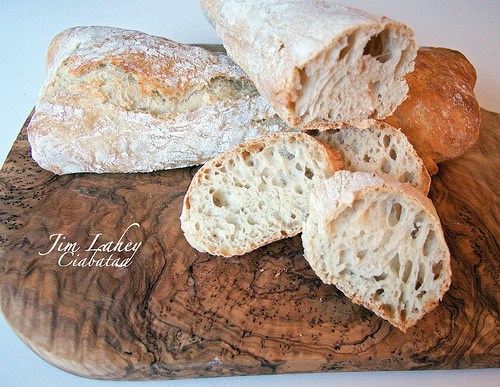 No Knead Ciabatta