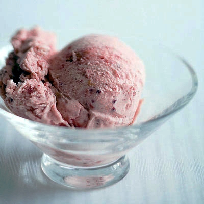 Strawberry Mascarpone Ice Cream